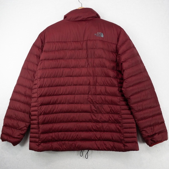 The North Face Jacket Mens XL Red 800 PRO Down Puffer Lightweight Pertex - Picture 14 of 16